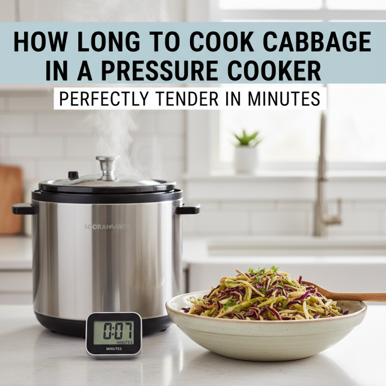 Pressure Cooker Cabbage: Quick & Easy! (How Long Does It REALLY Take?)